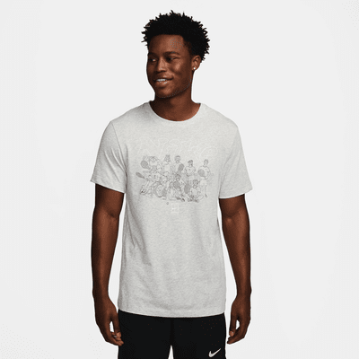 T-shirt da tennis Dri-FIT NikeCourt – Uomo