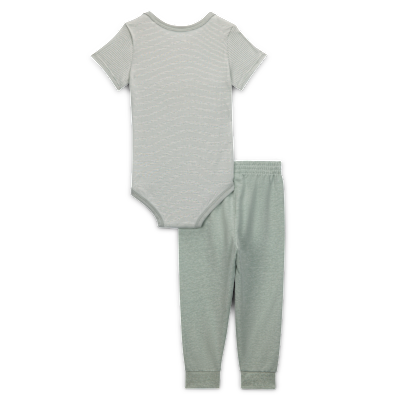 Nike Baby (12-24M) Striped Bodysuit and Joggers Set