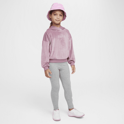 Sudadera con gorro sin cierre cómoda para niños talla pequeña Nike Sportswear