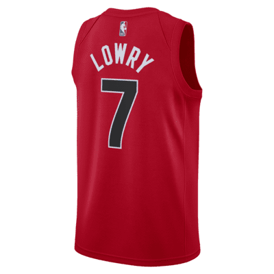 Adidas NBA INT Swingman Toronto Raptors Jersey LOWRY #7 AL7152 Red