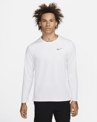 Мужские  Nike Miler Dri-FIT UV Long-Sleeve Top для бега