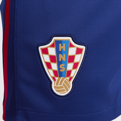 Short de foot replica Nike Dri-FIT Croatie 2024/25 Stadium Domicile/Extérieur pour homme