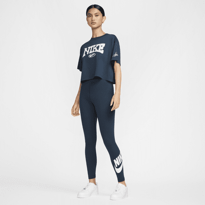 Leggings de cintura alta con gráficos para mujer Nike Sportswear Classics