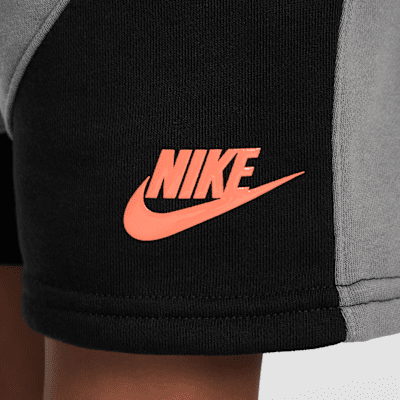 Nike Sportswear Little Kids' On the Move French Terry Shorts