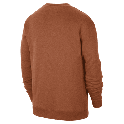 Sudadera con cuello redondo Nike College para hombre Texas