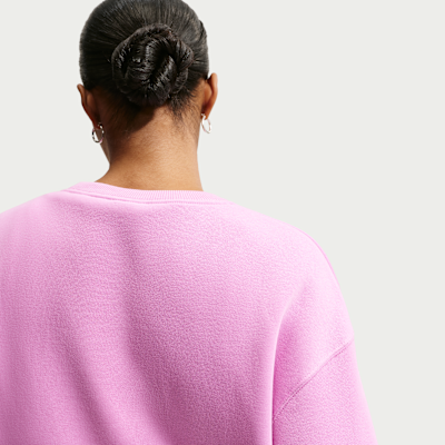 Sudadera oversized de cuello redondo para mujer Nike Sportswear Phoenix Fleece