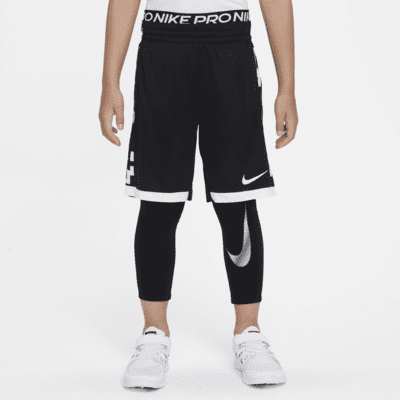 Nike Pro Tights Warm - Black/White