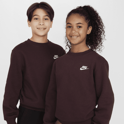 Nike Sportswear Club Fleece Big Kids' Sweatshirt