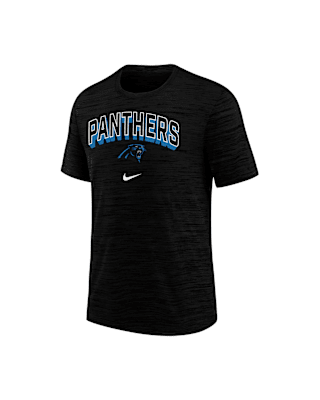 Детская футболка Carolina Panthers Sideline Velocity Big Kids’ Nike Dri-FIT NFL