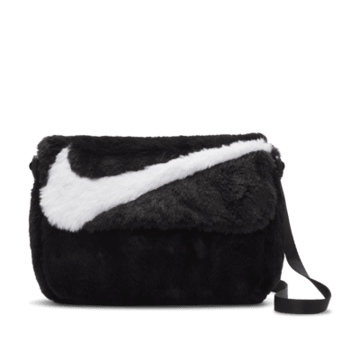 Nike Sportswear Futura 365 Faux Fur Cross-Body Bag (1L)