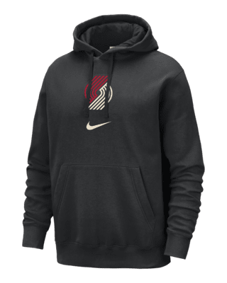 Мужское худи Portland Trail Blazers Club Fleece City Edition Nike NBA Pullover Hoodie