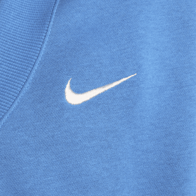 Nike Sportswear Phoenix Fleece Women's Cropped V-Neck Top. Nike UK