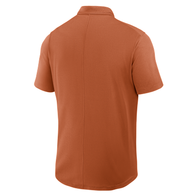 Texas Primetime Victory Primary Logo Men's Nike Dri-FIT College Polo
