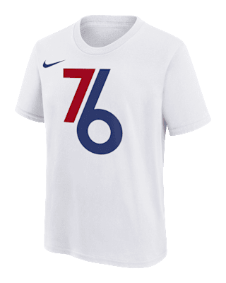 Подростковая футболка Philadelphia 76ers Essential City Edition Big Kids' Nike NBA