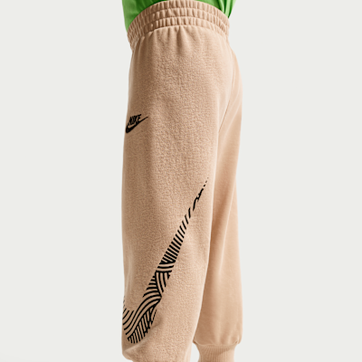 Conjunto de 2 piezas con sudadera sin cierre de French Terry oversized infantil Nike Sportswear In The Zone