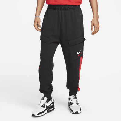 Calças cargo de lã cardada Nike Air para homem