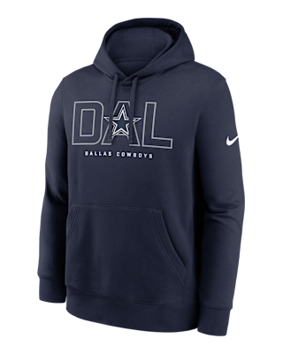 Мужское худи Dallas Cowboys Busted Play Club Nike NFL Pullover Hoodie