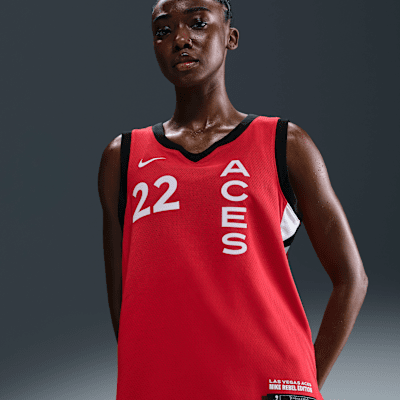 A'ja Wilson Las Vegas Aces 2024 Rebel Edition