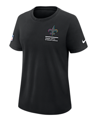 Женская футболка New Orleans Saints Crucial Catch Nike Dri-FIT NFL