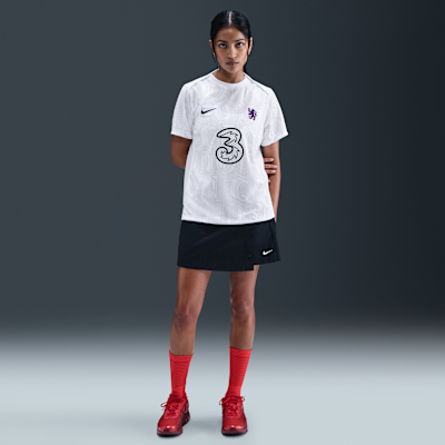 FC Chelsea Academy Pro Nike Dri-FIT Pre-Match-Fußballoberteil (Damen)