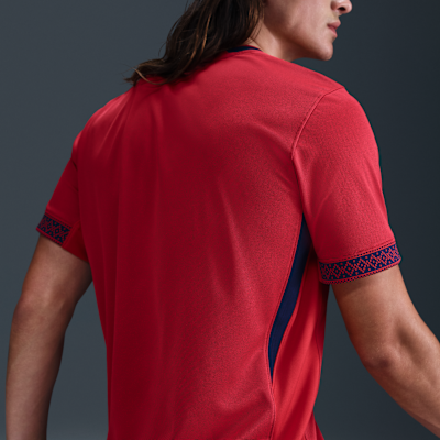 Norwegen 2025 Stadium Home (Frauenteam) Nike Dri-FIT Replika-Fußballtrikot (Herren)