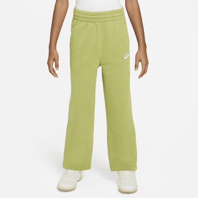 Nike Sportswear Club Fleece Big Kids' (Girls') Wide-Leg Pants