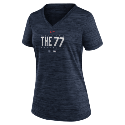 Nike Dri-FIT City Connect Velocity Practice (MLB Chicago Cubs) Women's  V-Neck T-Shirt