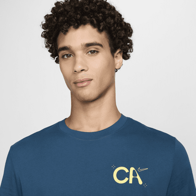 Playera de fútbol Nike con gráfico para hombre Club América