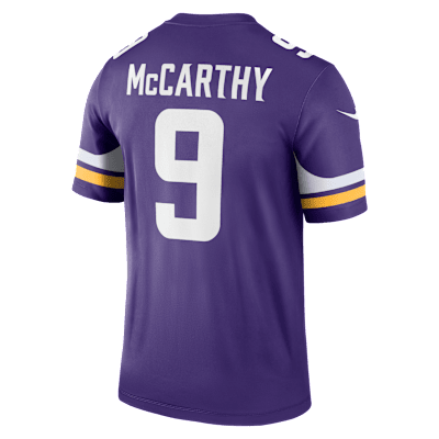 J.J. McCarthy Minnesota Vikings Men's Nike Dri-FIT NFL Legend Jersey ...