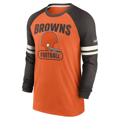 Nike, Shirts, Nike Dri Fit Mens Cleveland Browns Orange T Shirt