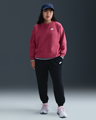 Детские  Nike Sportswear Club Fleece Big Kids' Loose Pants (Extended Size)