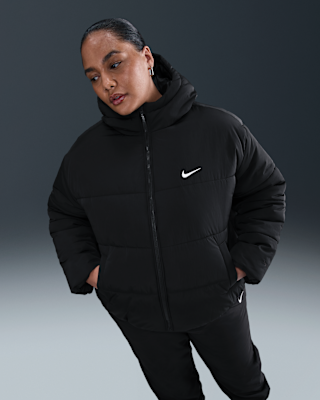Женские  Nike Sportswear Classic Therma-FIT Loose Matte Puffer (Plus Size)