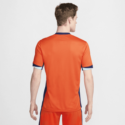 Męska koszulka piłkarska Nike Dri-FIT Holandia (drużyna męska) Stadium 2024/25 (wersja domowa) – replika