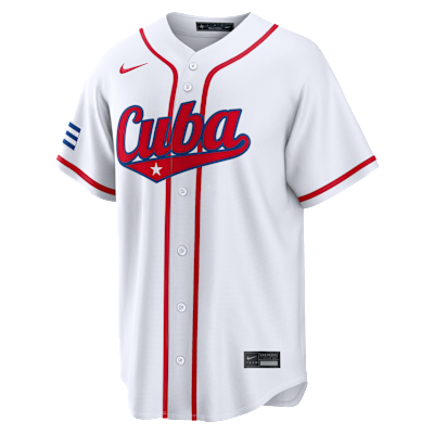 Cuba National Baseball Team 2026 World Baseball Classic Men's Nike Stadium Jersey