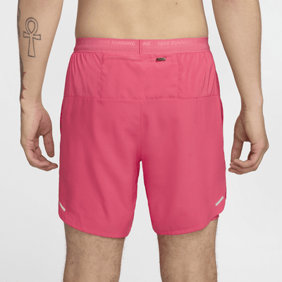 Nike Stride Dri-FIT 2-in-1 hardloopshorts voor heren (18 cm)