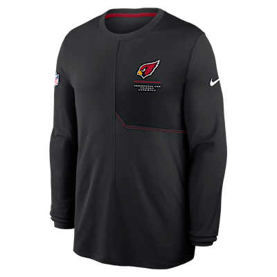 Arizona Cardinals Sideline Coach Men's Nike Dri-FIT NFL Long-Sleeve Top from Nike - $65
