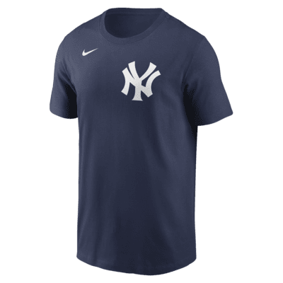 Playera Nike de la MLB para hombre New York Yankees Fuse Wordmark