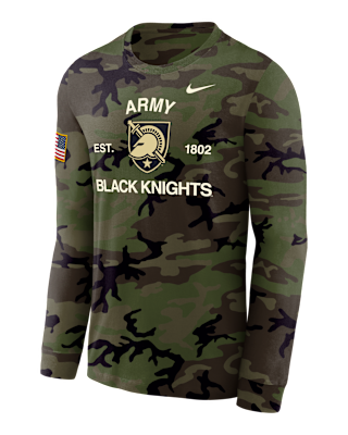 Мужская футболка Army Black Knight Legend Nike Dri-FIT Long-Sleeve