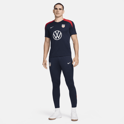 Pants de fútbol de tejido Knit Nike Dri-FIT de la selección nacional masculina de Estados Unidos Strike para hombre