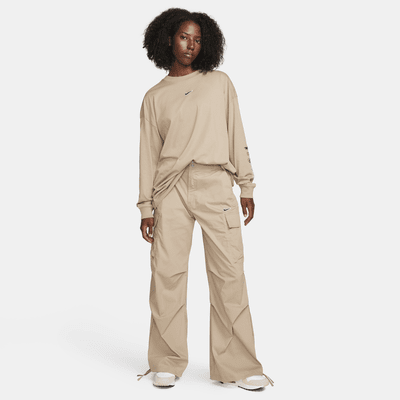 Pantalon cargo tissé ample à taille haute Nike Sportswear pour femme