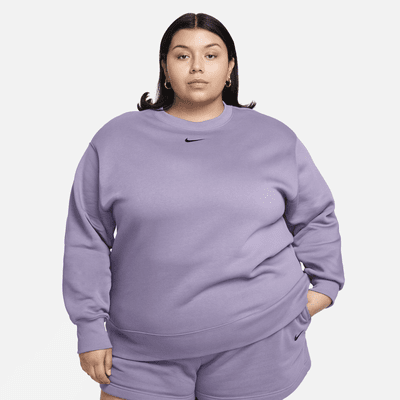 Nike Sportswear Phoenix Fleece Women's Oversized Crew-Neck Sweatshirt (Plus Size)