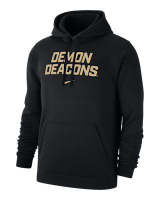 Мужское худи Wake Forest Club Fleece Nike College Pullover Hoodie