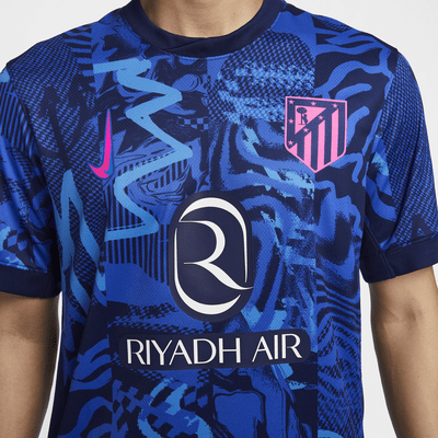 Camisola de futebol de réplica Nike Dri-FIT do terceiro equipamento Stadium Atlético de Madrid 2024/25 para homem