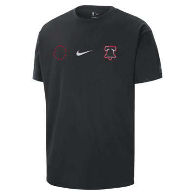 Playera de la NBA Max90 Nike Courtside para hombre Philadelphia 76ers 2023/24 City Edition