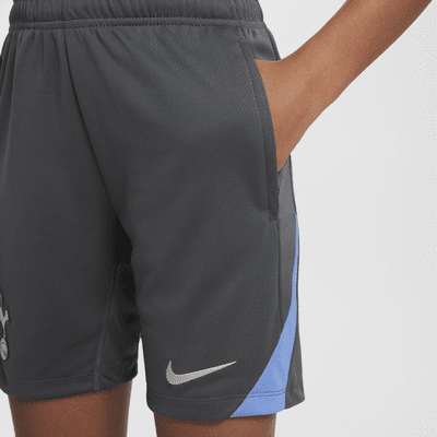 Tottenham Hotspur Strike Nike Dri-FIT Örgü Genç Çocuk Futbol Şortu