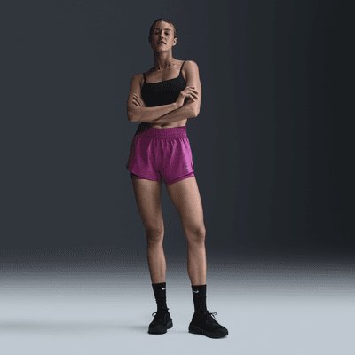 Calções 2 em 1 de 8 cm e cintura normal Dri-FIT Nike One para mulher