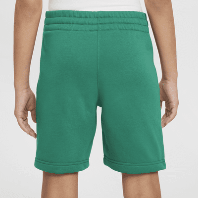 Shorts de French Terry para niños talla grande Nike Sportswear Club