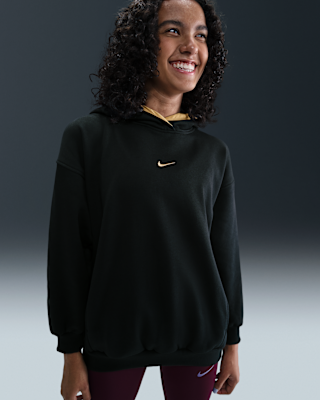 Детское худи Nike Sportswear Club Fleece Big Kids' (Girls') Oversized Hoodie