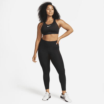 Bra deportivo ajustable sin almohadilla de alta sujeción para mujer Nike Swoosh