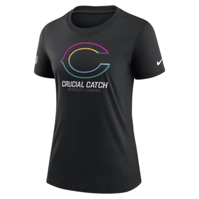 Playera Nike de la NFL para mujer Chicago Bears Crucial Catch